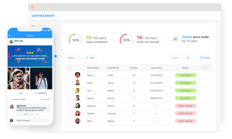 employee communication app
