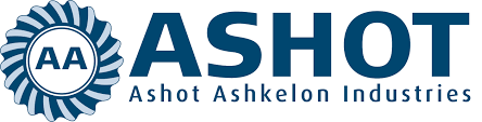 The logo features a blue and grey gear icon enclosing a circle with the letters 